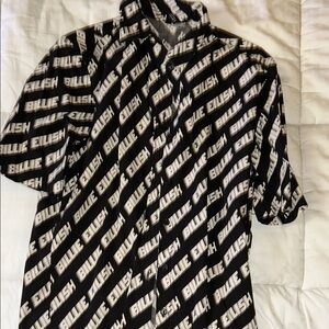 Black and White Billie Eilish Unisex Shirt